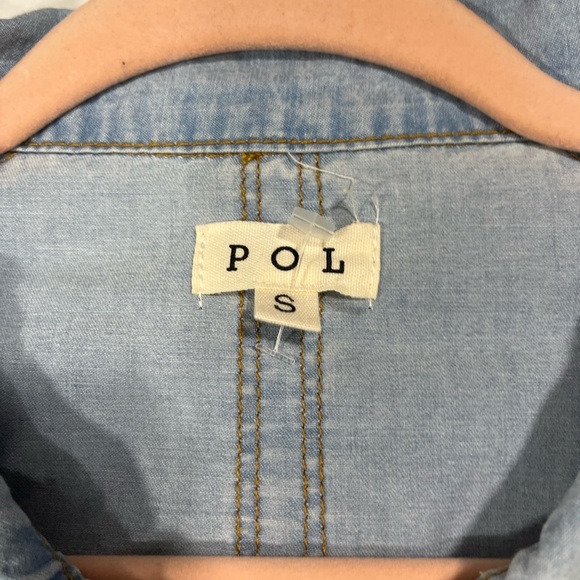 POL PATCHWORK BUTTON SHIRT - Picture 4 of 16